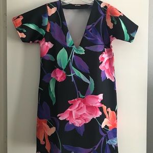 Missguided Floral Shift Dress